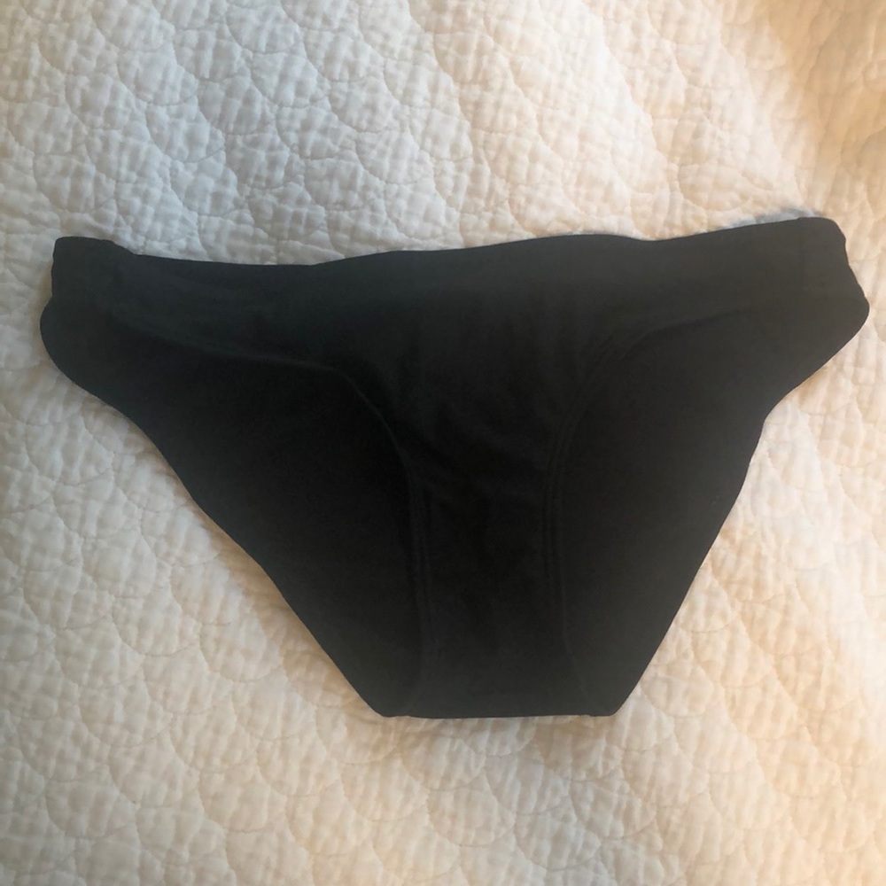 Black bikini bottoms